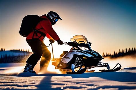snowmobile handling