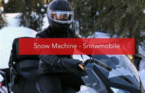 Snowmobile Slang