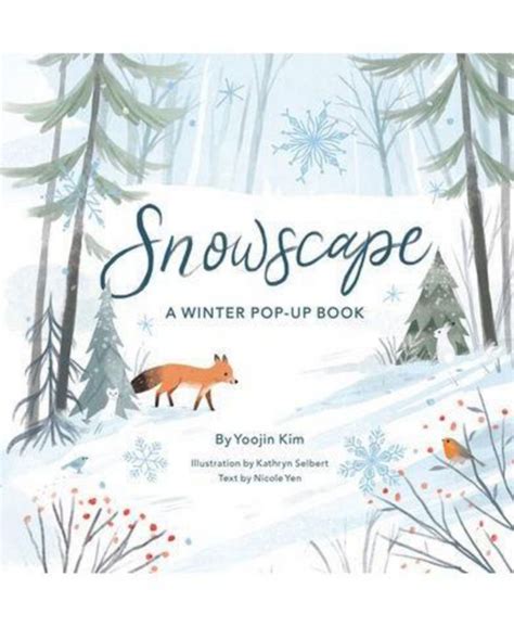 Snowscape Pop Up Book
