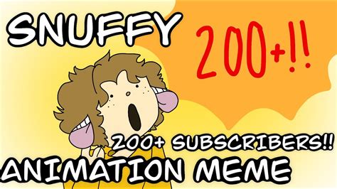 snuffy animation meme song