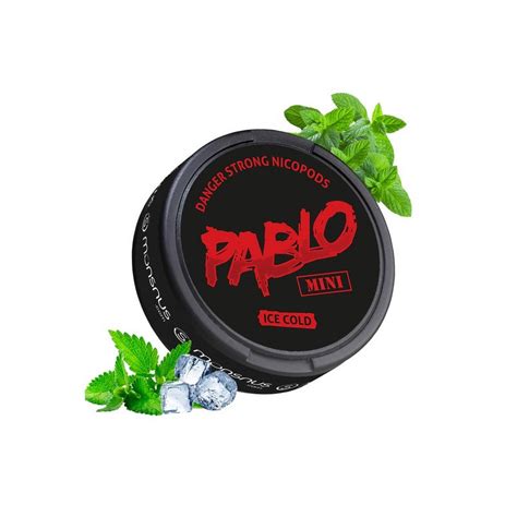 snus pablo menthe