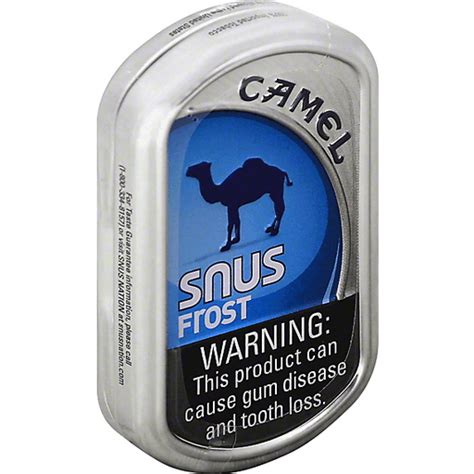 snus tobacco camel