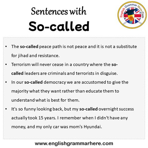 so called in a sentence examples