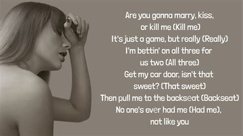 so high school lyrics taylor swift