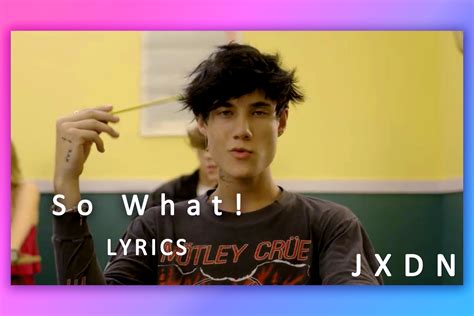 Jxdn So What!(Lyrics) YouTube