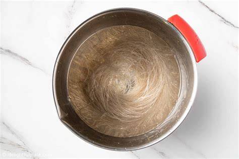 Soaking Glass Noodles