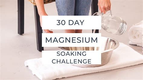 Soaking In Magnesium