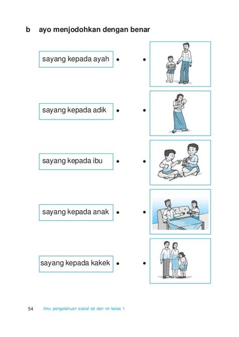 soal bahasa indonesia kelas 1 menjodohkan