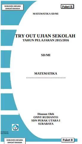 soal matematika kelas 6 dan kunci jawabannya 2023 pdf