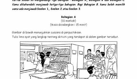 Latihan Bahasa Melayu Tahun Penulisan Kertas Soalan Bm Pemahaman | My