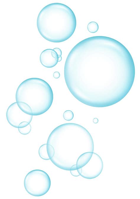 Captivating Soap Bubble on Clean White Background: An Aesthetically Pleasing Experience