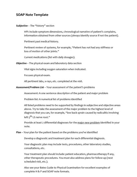 soap documentation examples