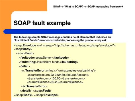 Soap Fault Message Example