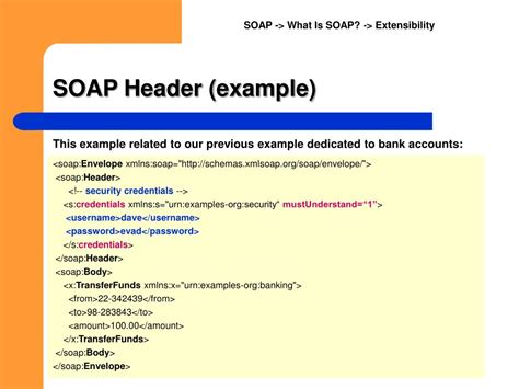Soap Header Example C#