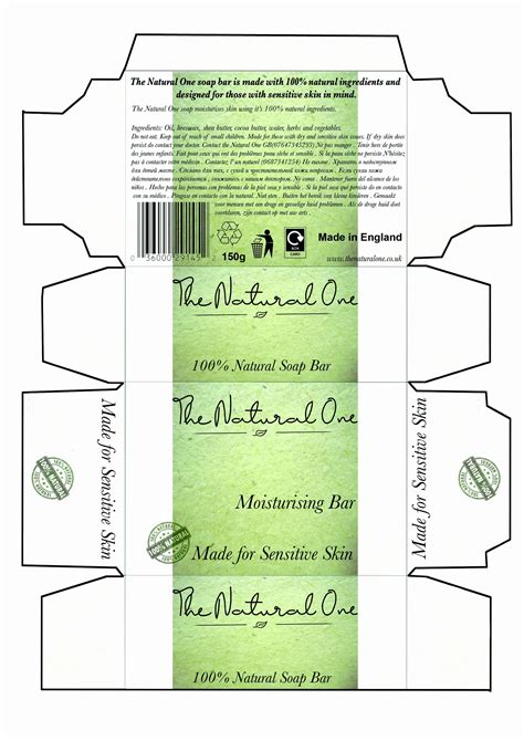 Soap Wrap Band Printable