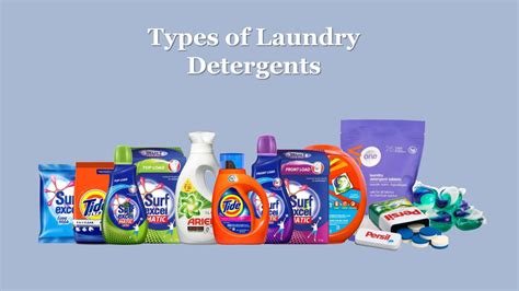Soaps And Detergents Types