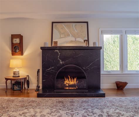 Soapstone Fireplace Surround