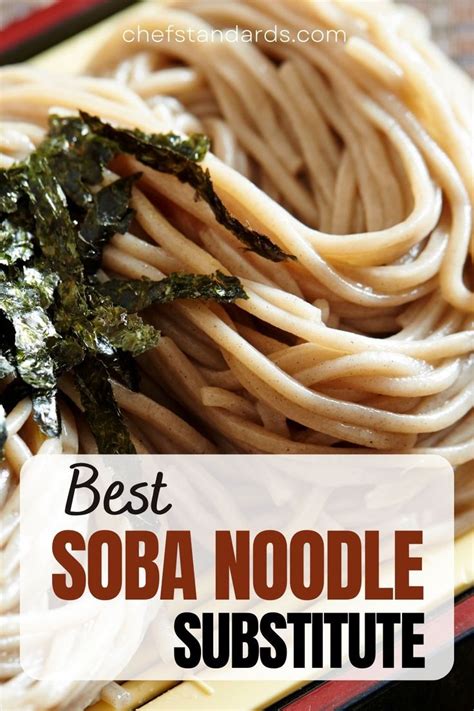 Soba Noodle Alternative