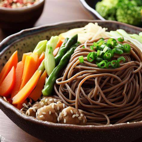 Serving Soba Noodles