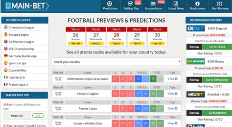 soccer 10 predictions for today's odds