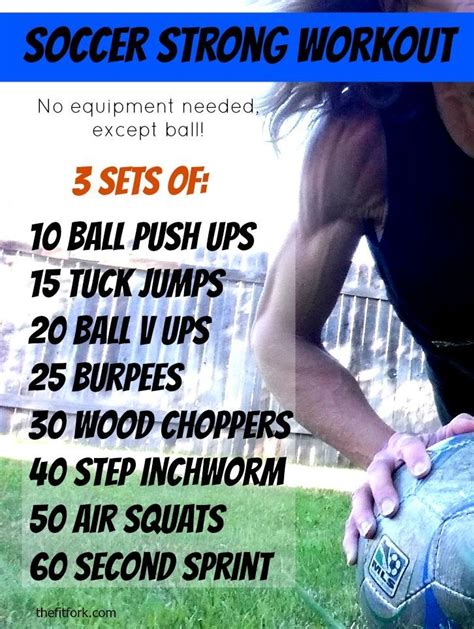 Soccer Ball Workout