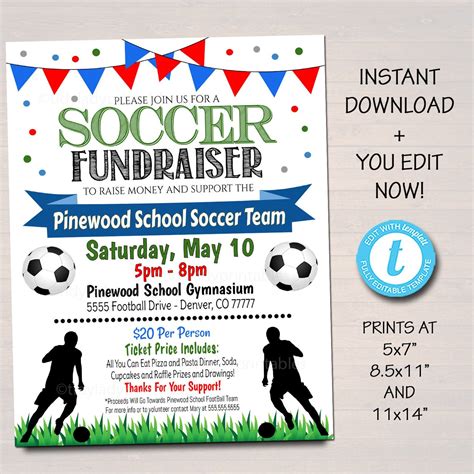 soccer booster club fundraiser products
