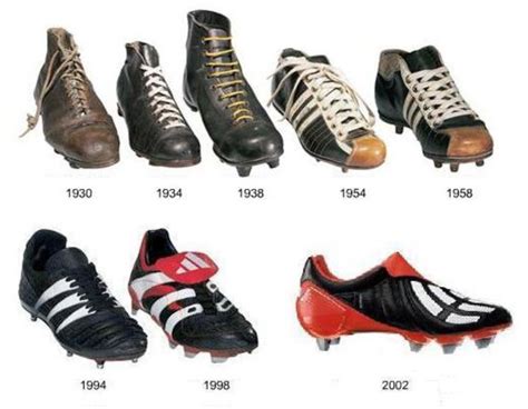 soccer cleats over the years