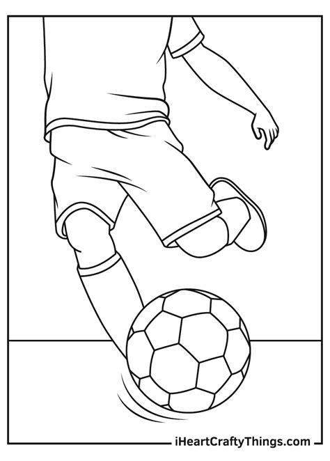 soccer coloring pages pdf