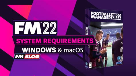 soccer manager 2022 system requirements