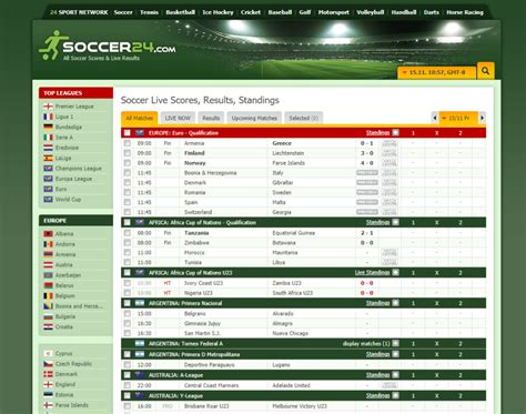 soccer24 livescore online result