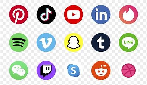 social media logos png no background 10 free Cliparts | Download images