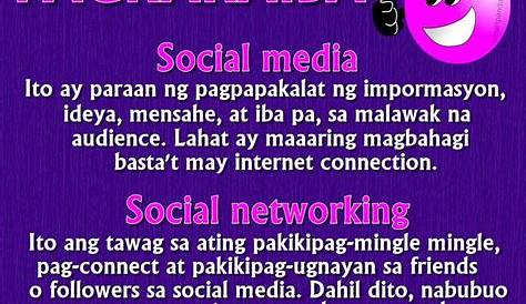 social media platform in tagalog - Brainly.ph
