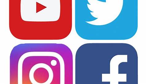 Social Media Png Image - Vector Social Media Icons Png Clipart - Full