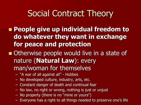 social contract theory in jurisprudence