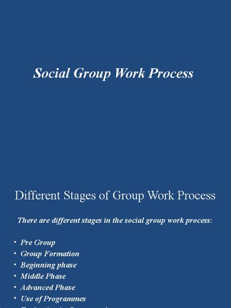 Incredible Social Group Work Process Pdf Going Viral