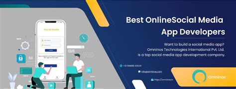 social media app developers