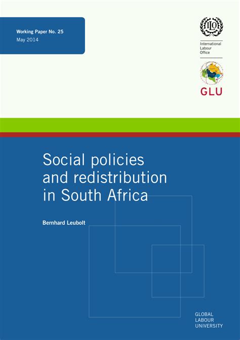 social policy in south africa pdf
