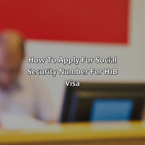 social security for h1b