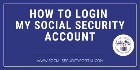Social Security site Login