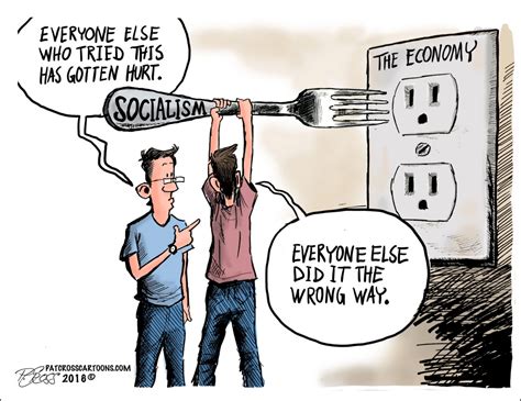 socialist economy political cartoon