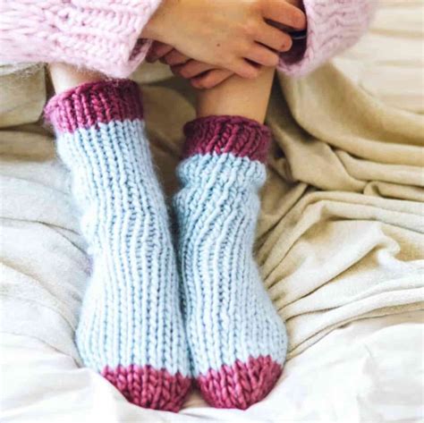 Beginner's Sock Knitting Kit TwoTone Say! Little Hen Shop