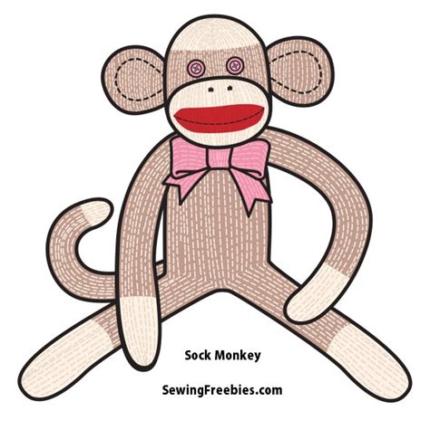 Sock Monkey Printable Images