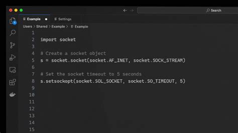 Socket.setsockopt Python Example