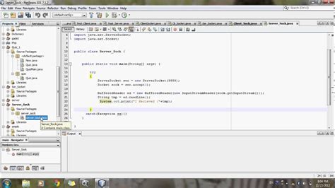 Sockets Java Netbeans