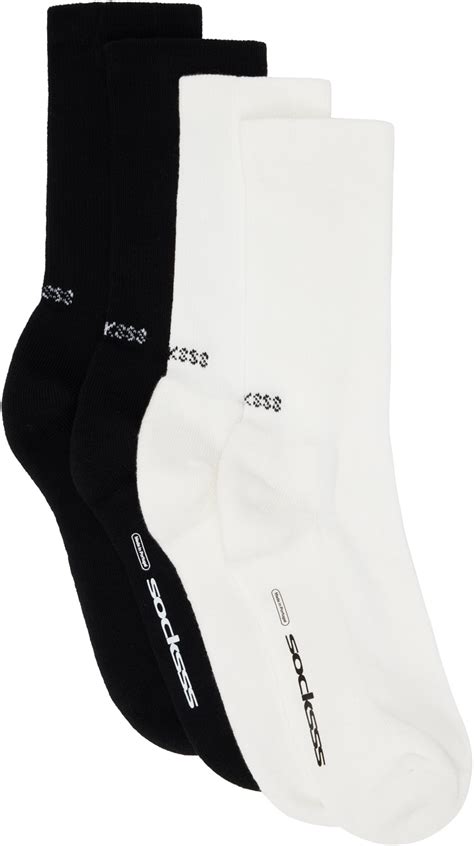 Socks Black And White