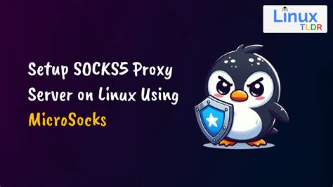 Socks5 Proxy On Linux