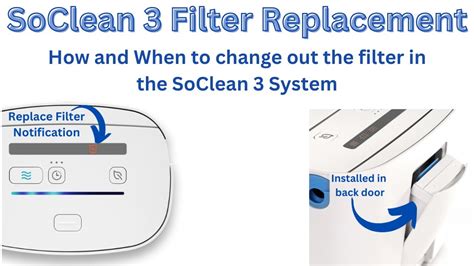 SoClean 3Stage Air Purifier Replacing Your Filters YouTube