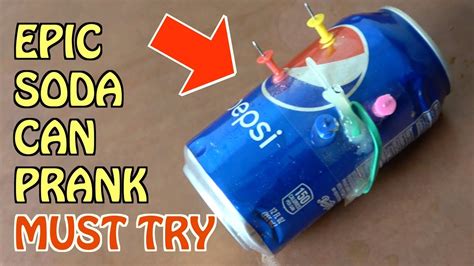 Soda Can Prank