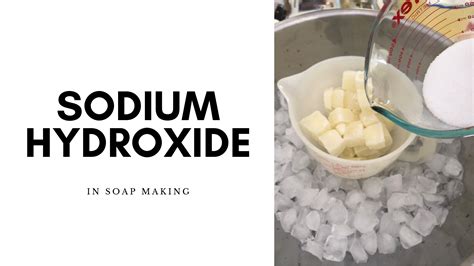 Sodium Hydroxide Replacement In Soap