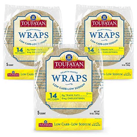 Sodium In Wraps